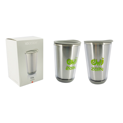 Dia travel tumbler 350ml-grey P432.052-Zain