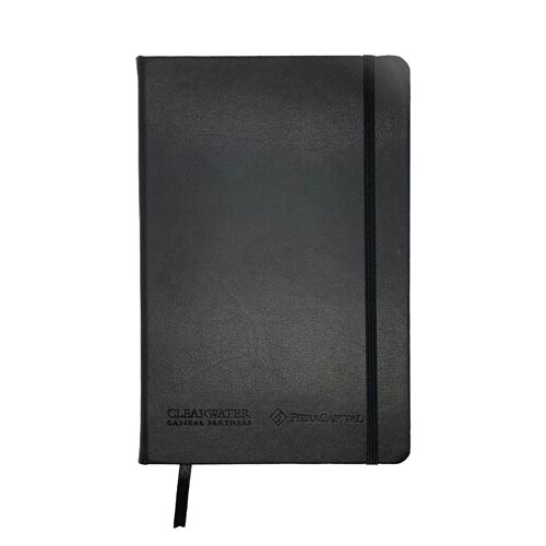 PU hard cover notebook-Clearwater