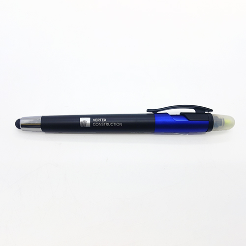 塑胶原子笔 触控笔 萤光笔 - Vertex Constructio